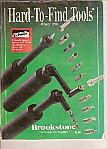 Hard To Find Tools Catalog - Brookstone -= Winter 1990