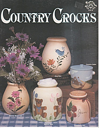 Country Crocks Marlene Lachapelle Tole Painting Book