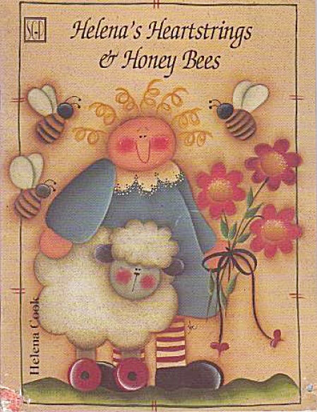 Helena's Heartstrings & Honey Bees Tole Book