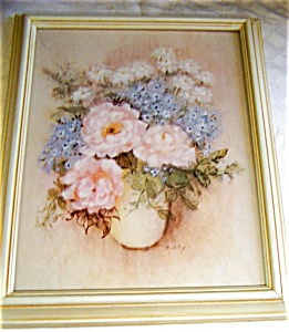D. L.- Rusty - Rust Artist Painting Flowers