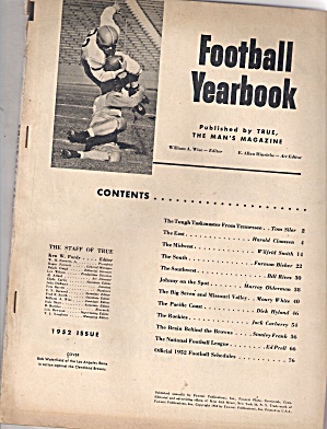 Football Yearbook - 1952
