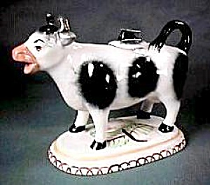 5 1/4&quot; Cow Creamer With Lid