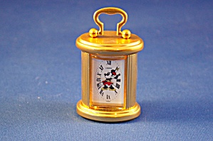 Brass Minnie Carriage Clock