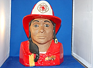 Fire Fighter Cookie Jar