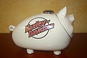 Harley Davidson Hog Cookie Jar Very Rare