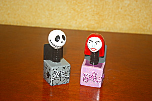 Jack And Sally In The Box Salt & Pepper