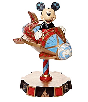 Mickey Astro Orbiter Figurine
