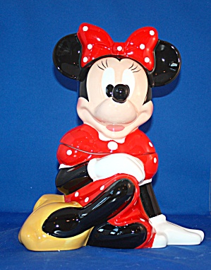 Minnie Mouse Sitting Cookie Jar