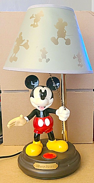 Disney Mickey Mouse Animated Talking Lamp