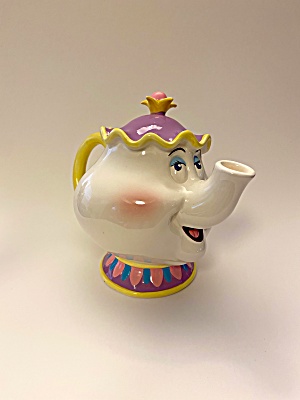 Mrs Potts Ceramic Tea Pot Coin Bank