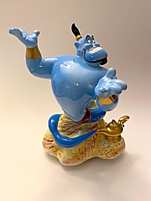 Schmid Aladdin Genie Figurine Music Box