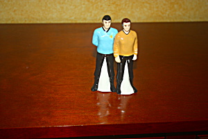 Spock & Kirk Salt & Pepper
