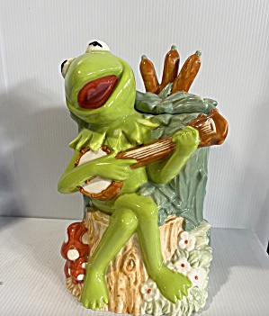 Vintage Kermit The Frog Cookie Jar