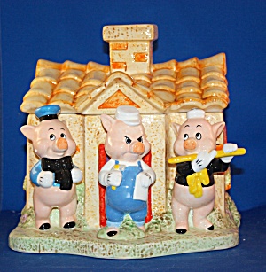 Three Little Pigs Cookie Jar
