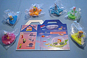 Wendys 1989 Jetsons Space Vehicles Set Of 6 M