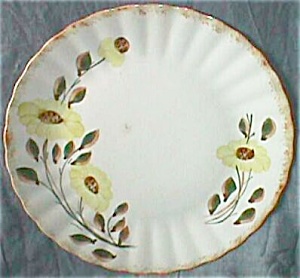 4 Blue Ridge Pottery Dinner Plates Colonial Shape Count
