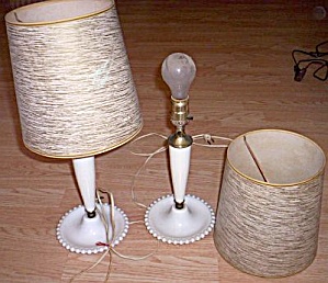 Pair 50's Bed Lamps
