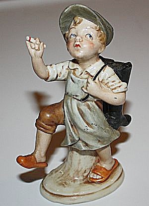 Wagner & Apel Bertram Boy W/ Boots Figurine