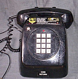 Vintage Tang Desktop Pay Phone Pay Station