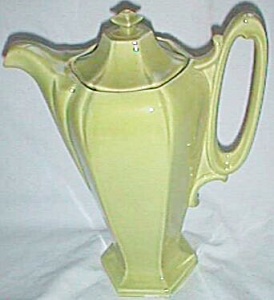 1940's Chartreuse Coffee Server