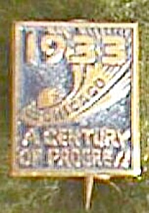 Tiniest 1933 Chicago World's Fair Pin Free Shipping