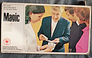 Vintage Western Germany Card Magic Set