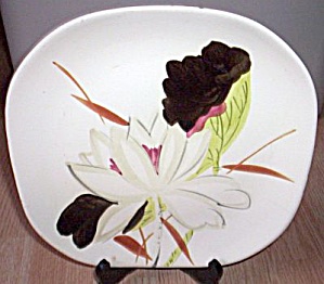 Red Wing Lotus Dinner Plate