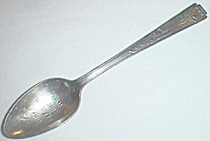 1939 World's Fair Souvenir Spoon Silver Plated