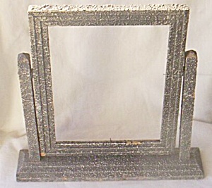 30's 6 X 8 Wood Free Standing Picture Frame