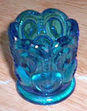 Smith Glass Blue Moon And Stars Toothpick