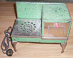 Rare Antique Child's Electric Cook Stove Free Shipping