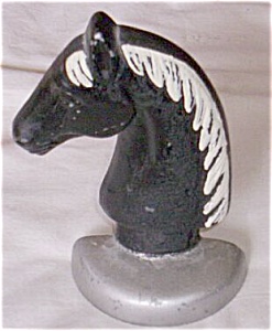 Vintage Cast Metal Horse Head Door Stop