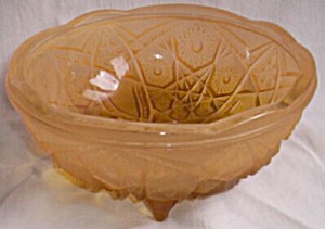 Imperial Opalescent Footed Bowl