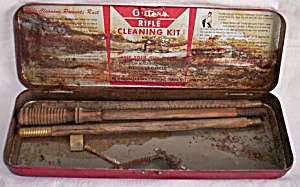 Vintage Outers Shot Gun Wood Cleaning Rod W/ Box