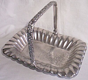 Homan Silver Plated Brides Basket