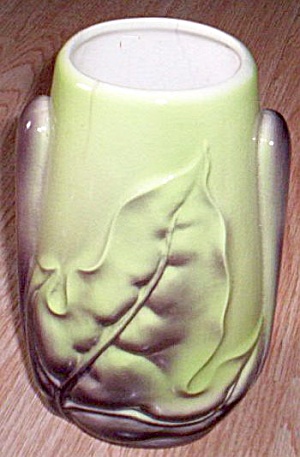 Royal Copley Large Leaf Vase
