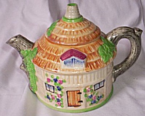 Shibakawa & Co. Majolica Teapot Tea Pot