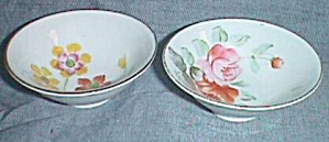 2 Small Bowls Occupied Japan