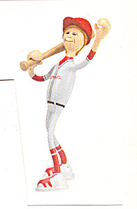 Bendos Toy Collectible Figure Slam The Baseball Player