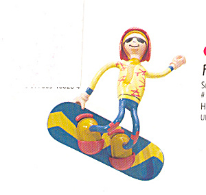 Bendos Toy Collectible Figure Stinkbug Snowboarder