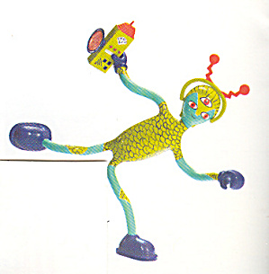 Bendos Toy Collectible Action Figure Xt Alien