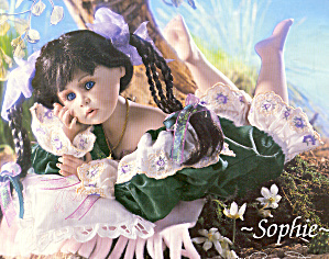 Cottage Collectibles Porcelain Artist Doll Sophie
