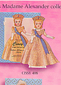 Madame Alexander Paper Doll Cissy