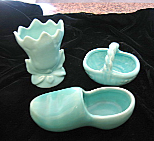 Camark & Usa Pottery Small Vases