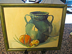 Signed Vintage Watercolor