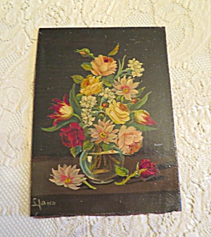 Varnished Vintage Oil Painting