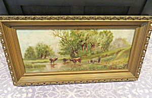 Pastoral Vintage Oil Painting