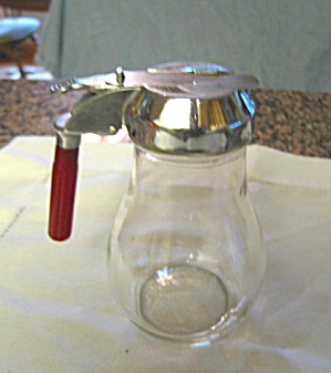 Vintage Dripcut Bakelite Syrup Pitcher