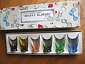 Whiskey Shot Glasses Vintage