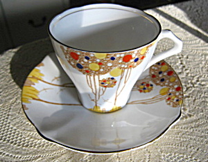 Bell China Enameled Teacup